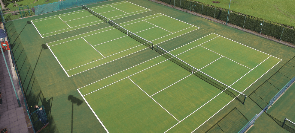 Tennis Court Construction Artificial Turf Tennis Court Installers