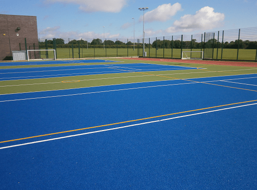 Northfields school muga image looking brand new