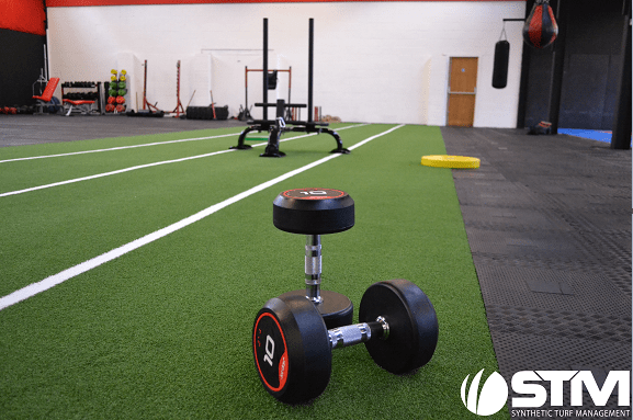 Jordan Fitness weights and sled