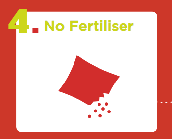 artificial turf no fertiliser