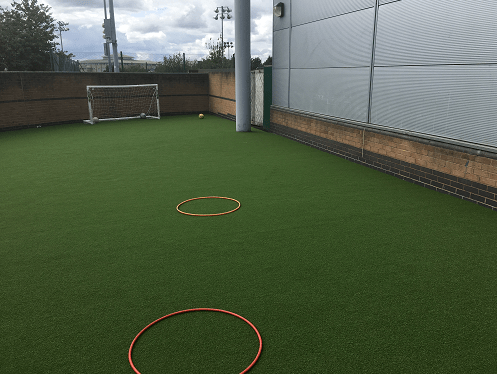 artificial turf play area for businesses