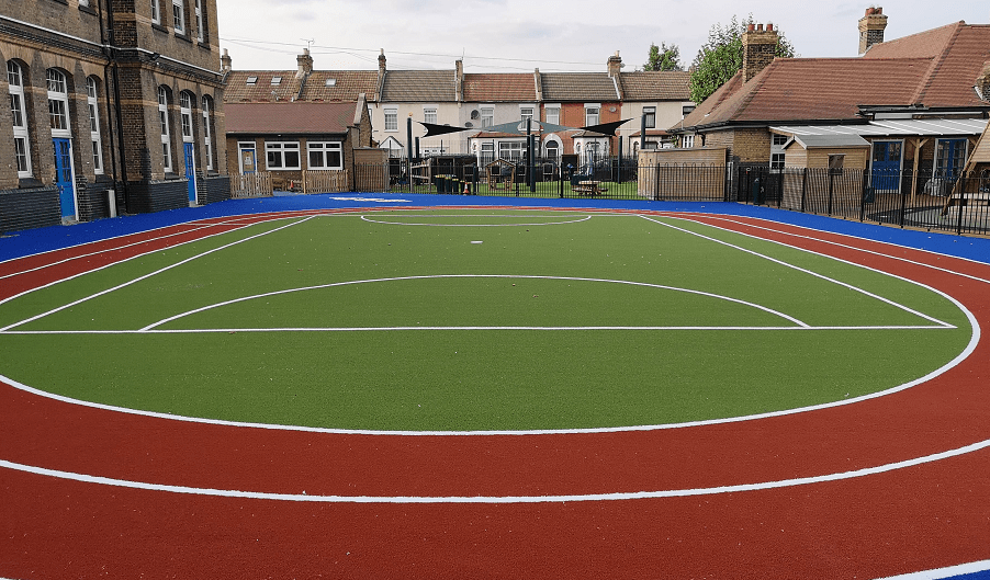 School Playground Flooring Making The Switch From Tarmac To Turf