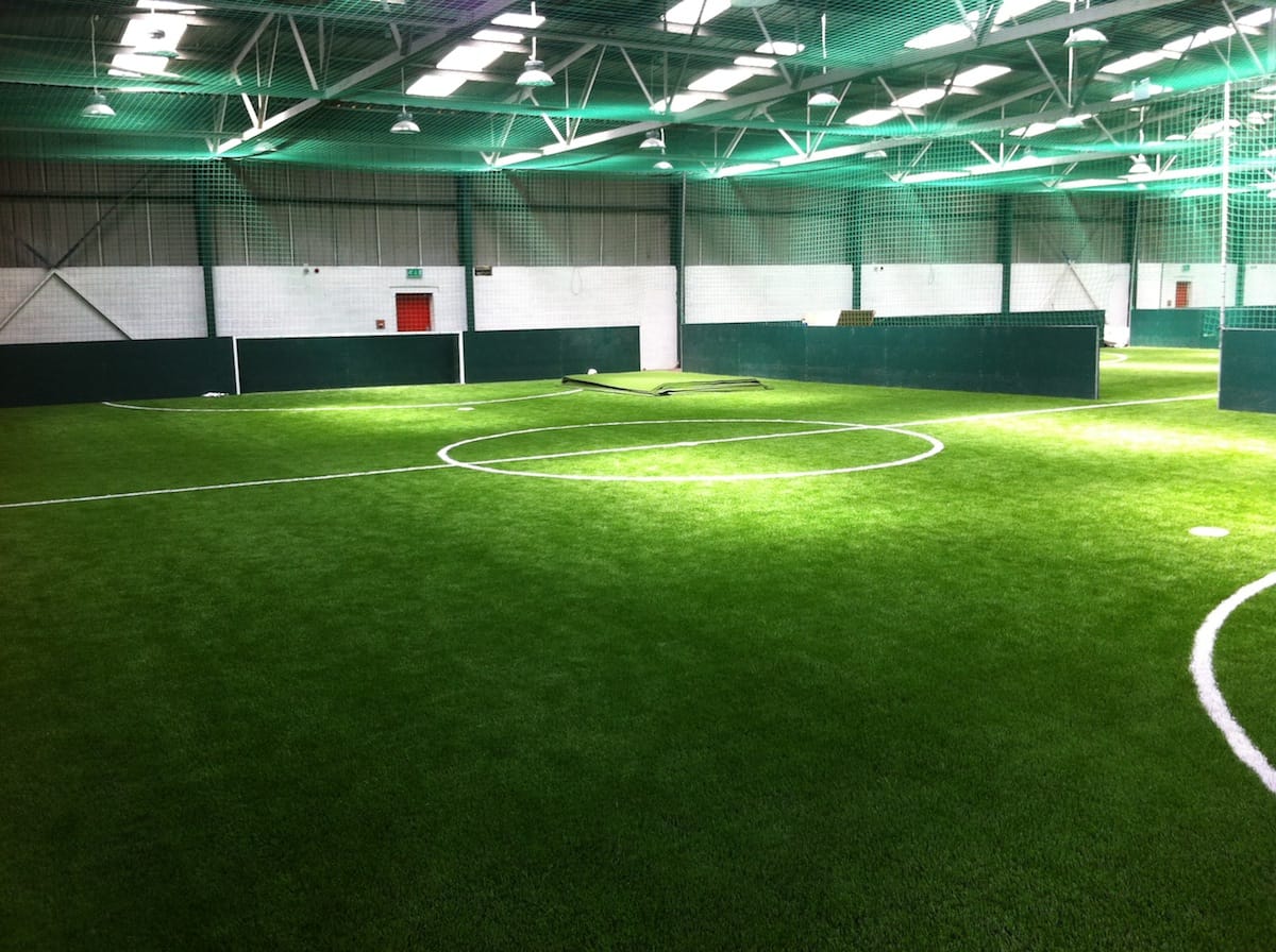 finished soccer centre 3g pitch