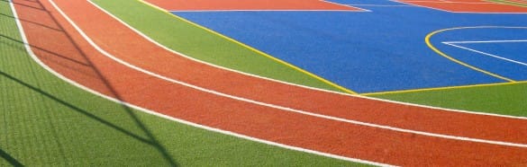 Artificial turf sports surface
