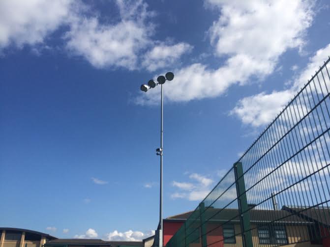 MUGA sports lighting floodlights