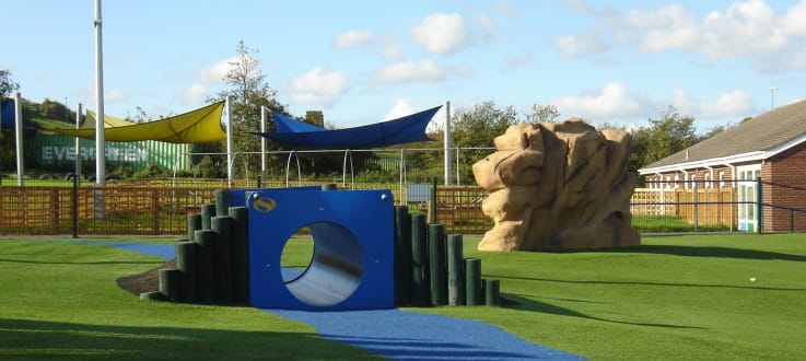 teletubbies tunnel with canopy