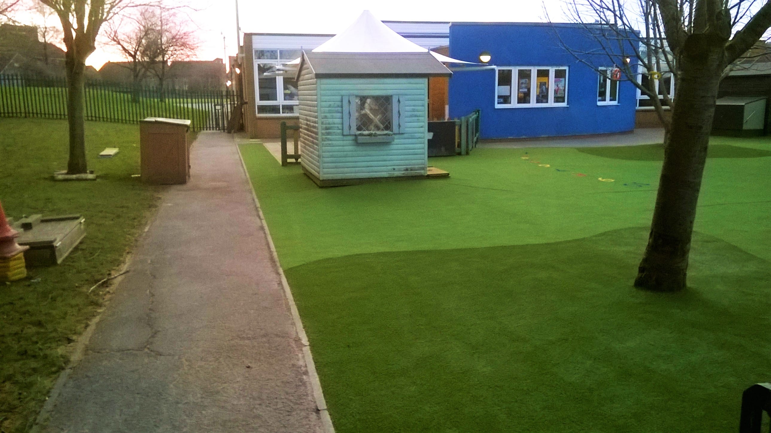 Chaloner Artificial Grass Landscaping