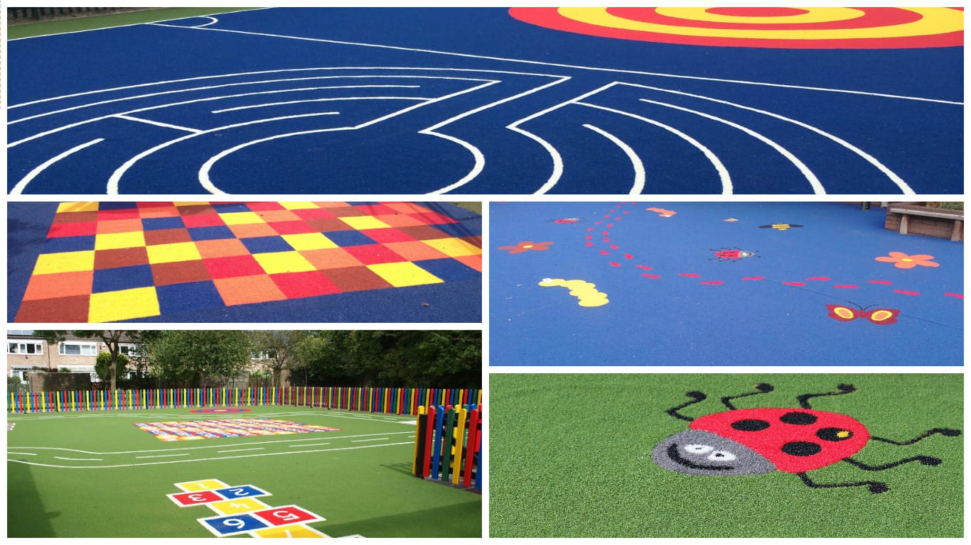 Characters and surfaces for playground