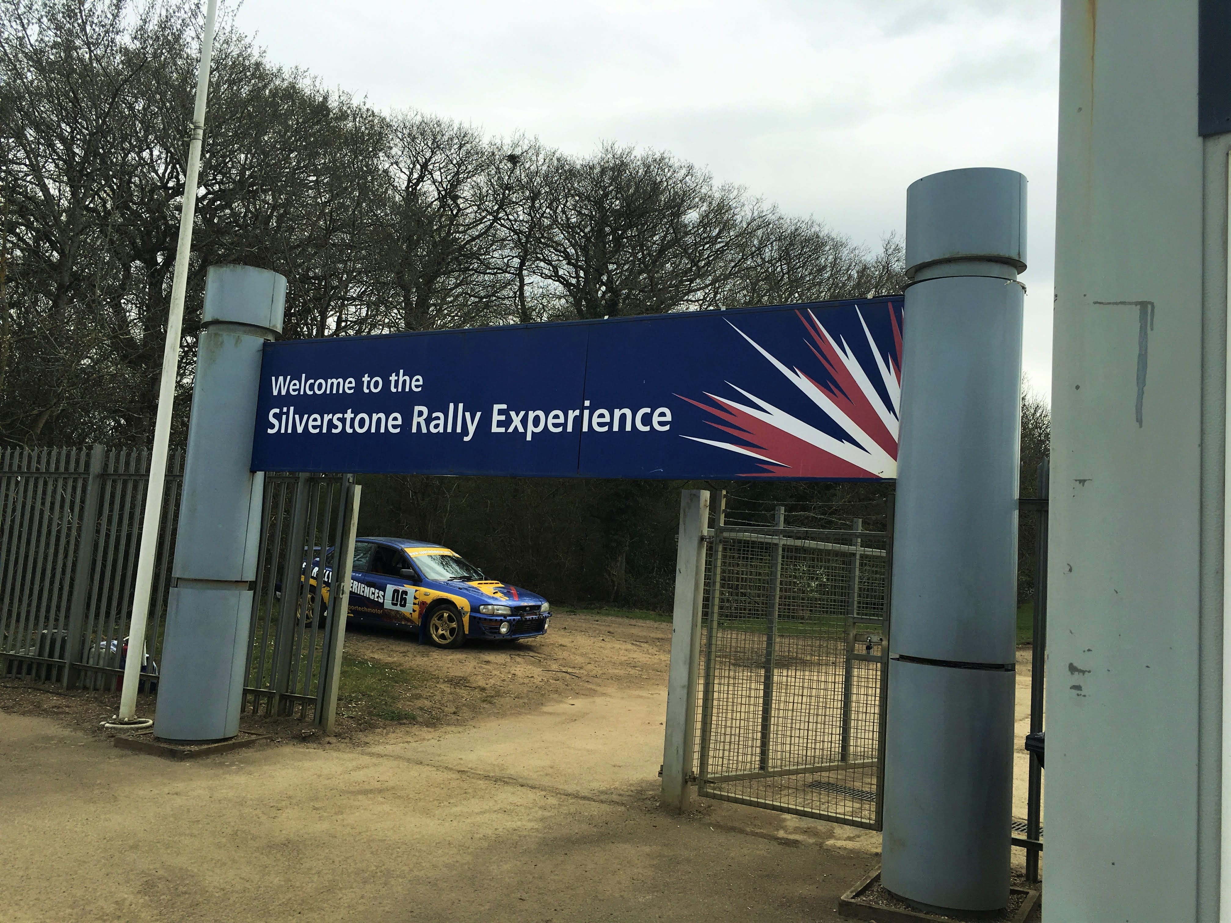 Silverstone Rally entrance