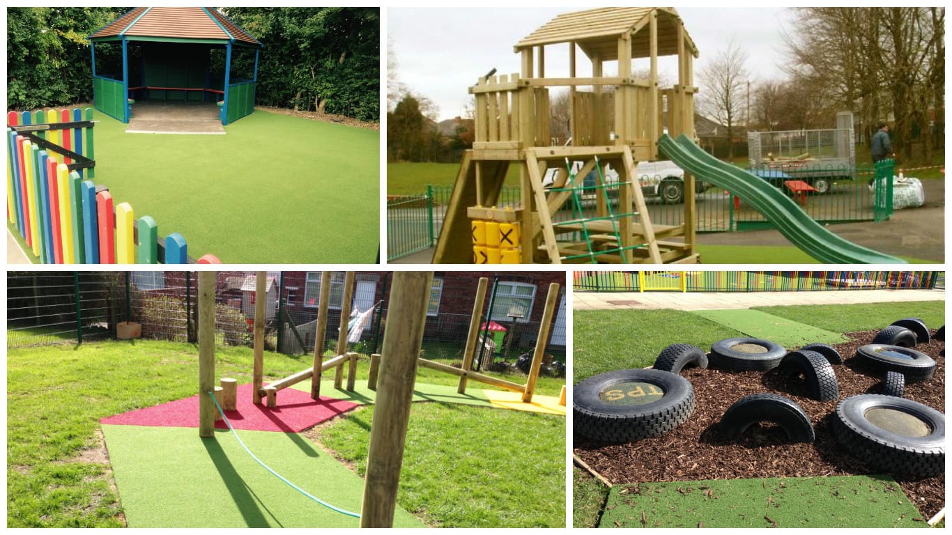 primary school playground surface equipment