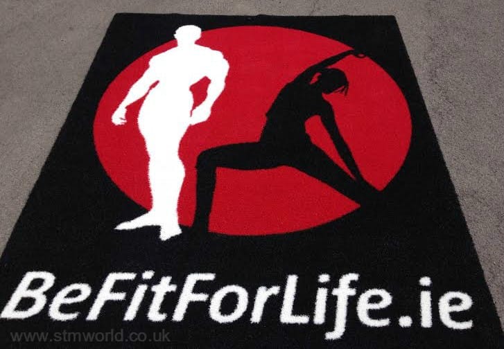 Be Fit For Life logo mat