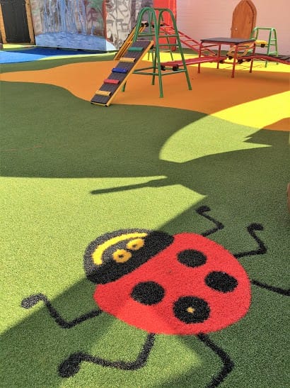 Synthetic Grass St Saviours playground