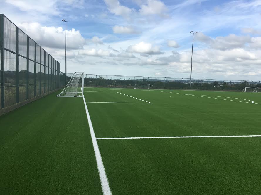 football white line markings on 3g pitch