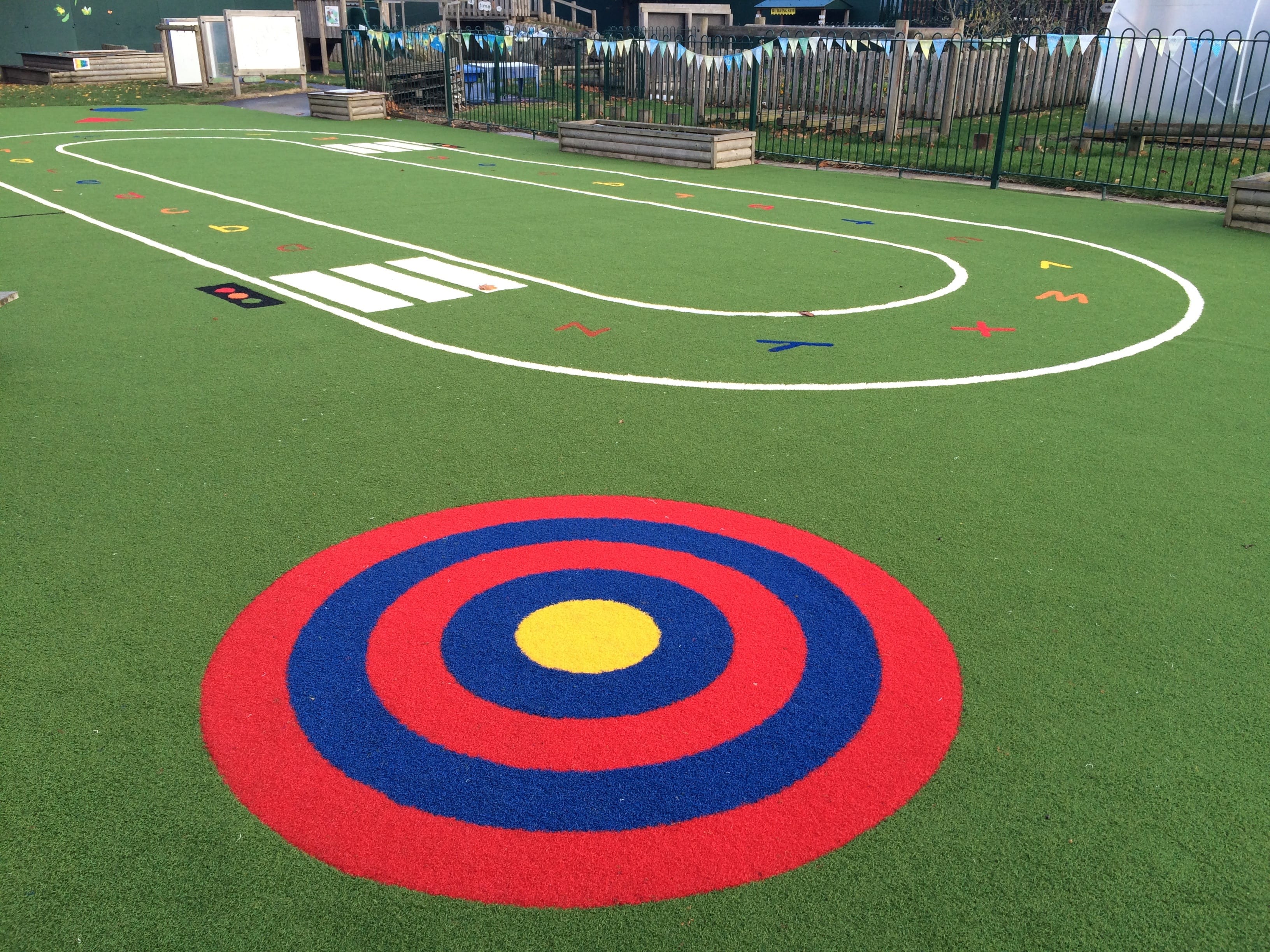 playground roadway and target